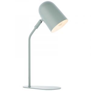 Modern bordlampe grøn, Lukas, med brytare