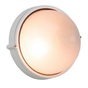 Glas udendørslampe hvid, Trishana, IP44