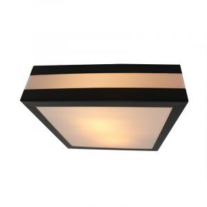 Plast udendørslampe antracit, Tosca, IP44