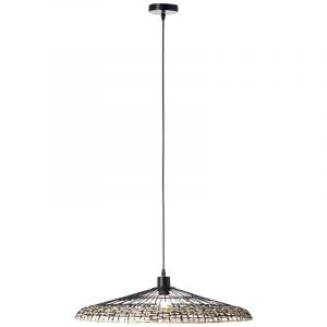 Rustik pendel lampe spisebord sort, Rianca