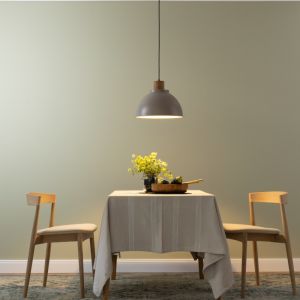 Rustik pendler lampe taupe, Thalina
