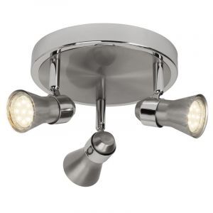 Metal loftspot krom, Roel, 7W, 3000K LED