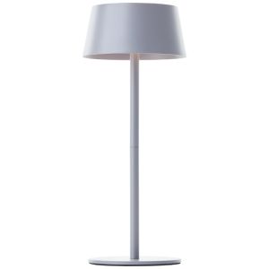 Modern udendørs væglampe solcelle grå, Soumaya, 4W, 3000K LED, IP44, 3 trins lysdæmper
