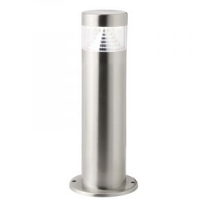 Plast udendørslampe krom, Samuel, 1W, 6500K LED, IP44