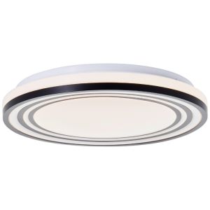 Modern loftlampe sort, Merlijn, 24W, 3000K LED