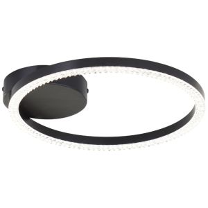 Design loftlampe sort, Maladon, 12W, 4000K LED
