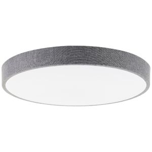 Rustik plafond grå, Soeraya, 36W, varm til kold hvid justerbar LED, med fjärrkontroll