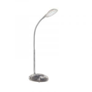 Plast skrivebordslampe gennemsigtig, Marenthe, 2W, 6000K LED, med brytare