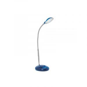 Plast skrivebordslampe blå, Marenthe, 2W, 6000K LED, med brytare