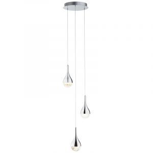 Klassisk pendler lampe krom, Emma, 5W, 3000K LED