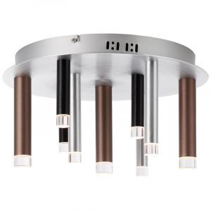 Modern loftlampe sølv, Olivia, 4W, 3000K LED