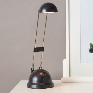 Modern skrivebordslampe sort, Louna, 6W, 2700K LED, med brytare