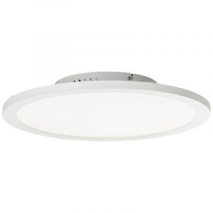 Modern plafond hvid, Bonny, 24W, justerbar lysfarve LED, med fjärrkontroll