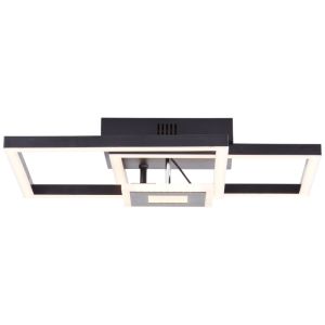 Design loftlampe sort, Volkert, 22W, 3000K LED