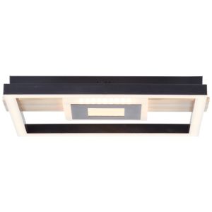 Design loftlampe sort, Zakiya, 24W, 3000K LED