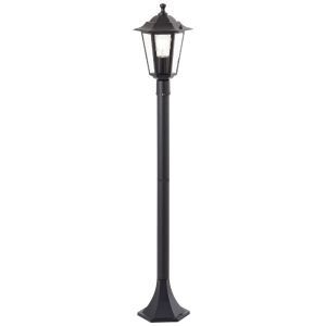Klassisk udendørslampe sort, Radha, IP44