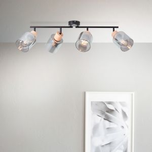 Modern loftspot grå, Serkan