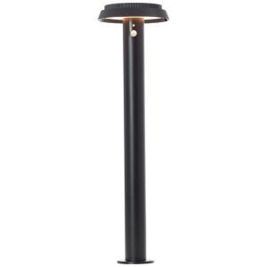 Metal udendørslampe gulvlampe solcelle sort, Ridvan, 4W, 3000K LED, IP44