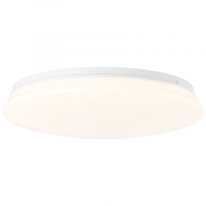 Plast loftslampe med sensor hvid, Julie, 18W, 3000K LED