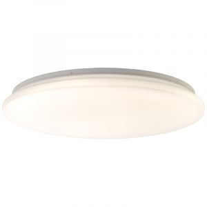 Plast plafond hvid, Julie, 36W, varm til kold hvid justerbar LED, med fjärrkontroll
