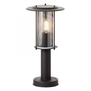 Rustik udendørslampe sort, Gezina, IP44