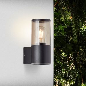 Modern udendørslampe sort, Sherwin, IP44