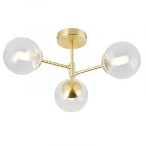 Design loftlampe badeværelse guld, Ramon, IP44