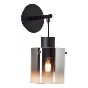 Design væglampe sort, Sheryl