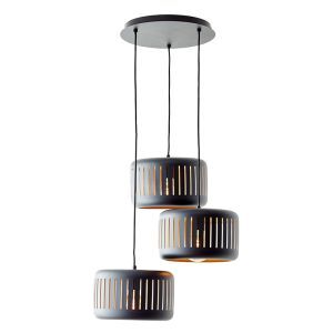 Industri pendel lampe spisebord sort, Veronika