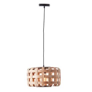 Træ pendler lampe brun, Virginie