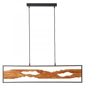 Rustik pendel lampe spisebord brun, Raynor, 20W, 3000K LED