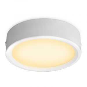Hvid loftlampe aluminium, Aletta, 5W, 3000K LED