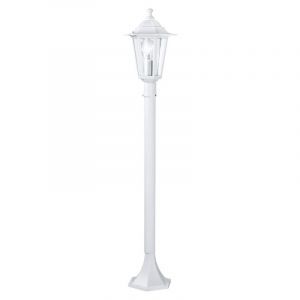 Hvid klassisk udendørslampe aluminium, Alieke, IP44