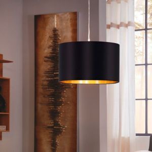 Guld modern pendler lampe stof, Terme