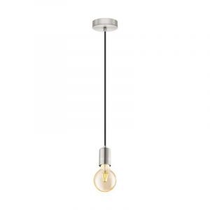 Nikkel pendler lampe metal, Christel