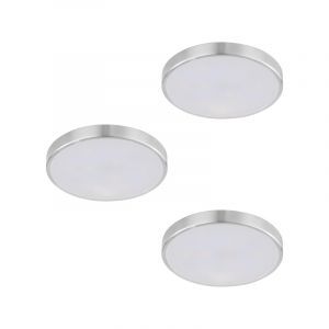 Sølv køkkenskabsbelysning aluminium, Vanya, 2W, 3000K LED