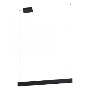 Sort modern pendler lampe stål, Varun, 31W, 3000K LED