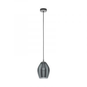Grå design pendler lampe glas, Nikky