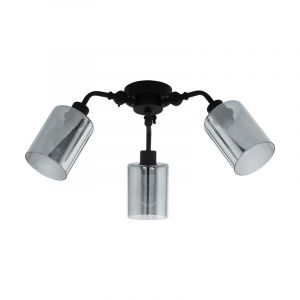 Sort modern plafond stål, Paola