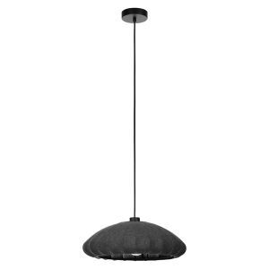 Grå pendler lampe stof, Benji