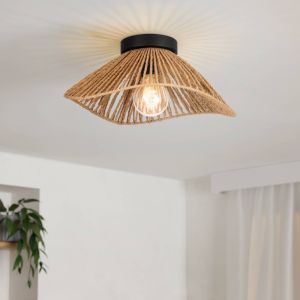 Papir loftlampe brun, Jitze