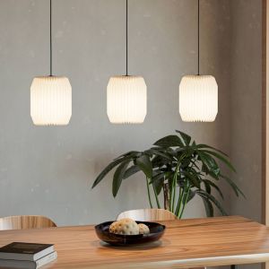 Papir pendler lampe hvid, Kars