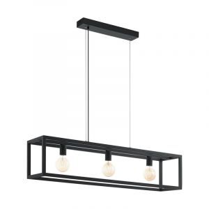 Sort industri pendler lampe metal, Jaxx