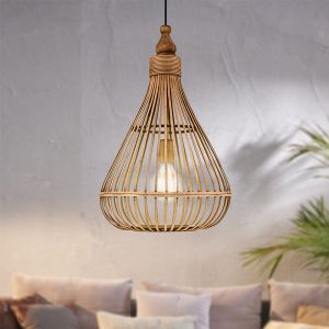 Rustik pendler lampe træ, Firenze