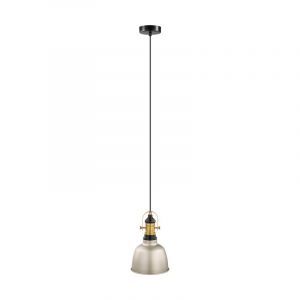 Nikkel retro pendler lampe metal, Alain