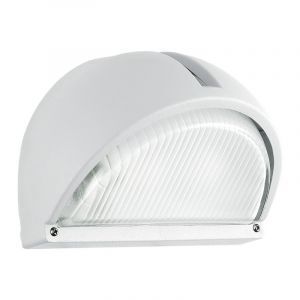 Hvid udendørslampe aluminium, Gemma, IP44