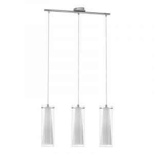 Krom modern pendler lampe glas, Barceno