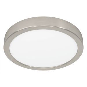 Nikkel plafond stål, Geraldo, 17W, 3000K LED