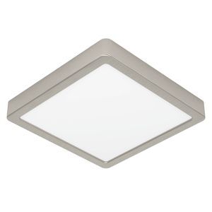 Nikkel plafond plast, Geraldo, 17W, 3000K LED