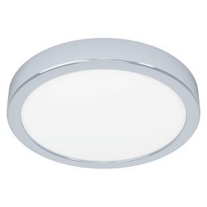 Krom loftlampe badeværelse plast, Geraldo, 17W, 3000K LED, IP44